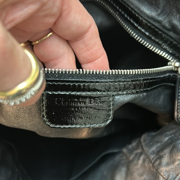 Dior Shoulder Bag Soft Shopping Tote Cannage Lambskin Leather , Silver hardware - Picture 8 of 13